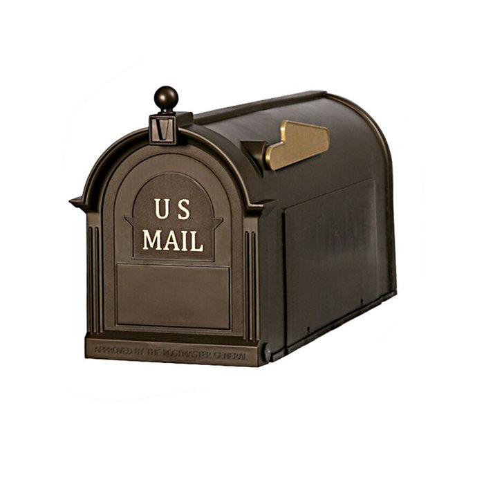 Postal Pro Mailboxes Ambrose Post Mounted Mailbox & Reviews Wayfair